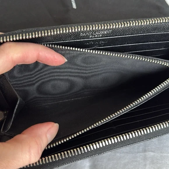 Yves Saint Laurent Long Zip Wallet - Picture 12 of 14